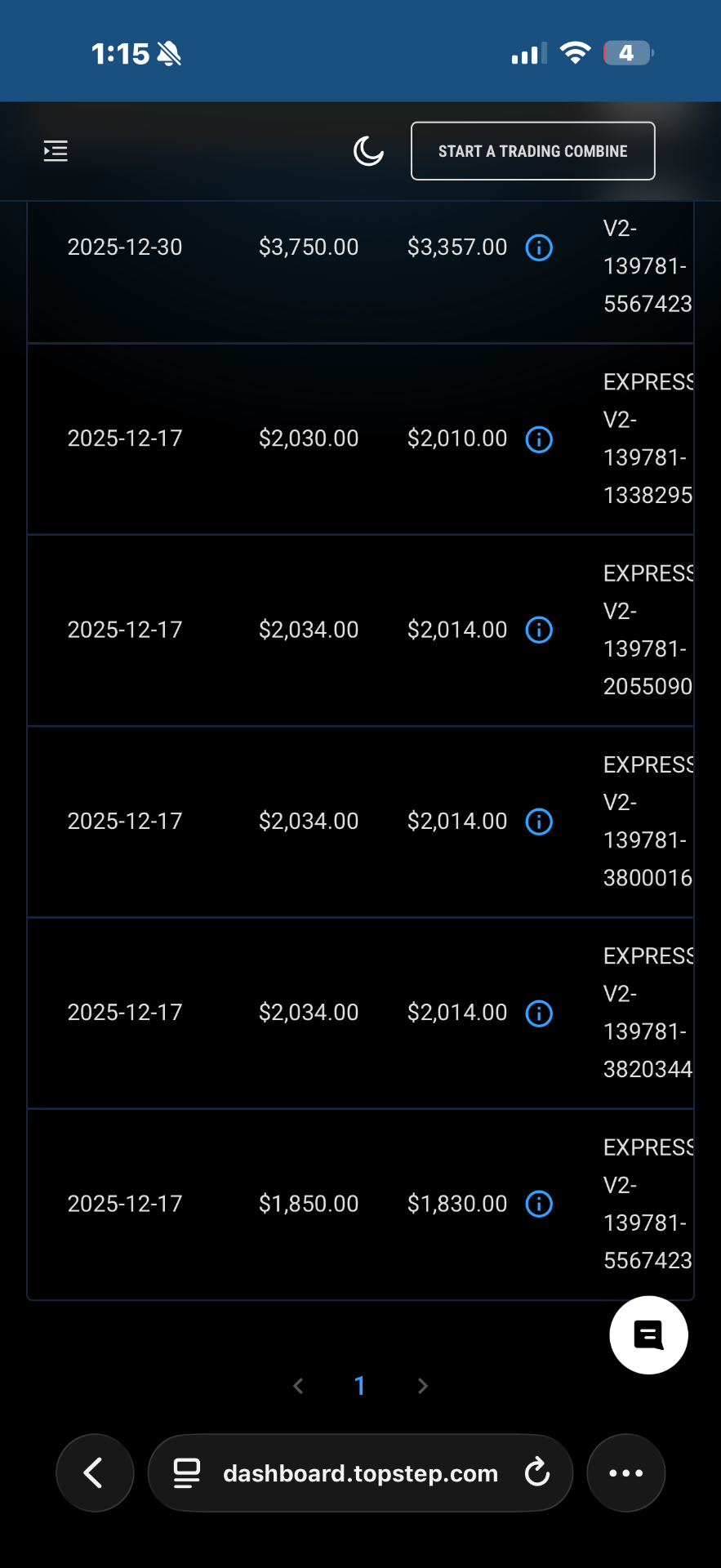 Topstep Payouts — $3,357 + multiple $2k